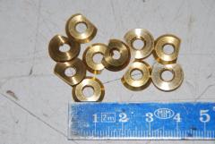 Rundmutter, Messing, M5, VPE 10 Stück 