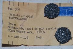 Filter, Filtergewebe, Ford, VPE 2 Stück 