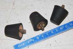 Gummipuffer, konisch, M6 