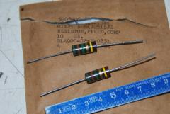 Widerstand, 5,1 Mega Ohm, VPE 10 Stück 