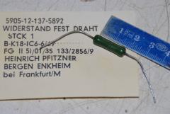 Widerstand, 1k Ohm, GLD-5,5x20 