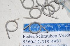 Feder, Torsionsfeder, VPE 10 Stück 