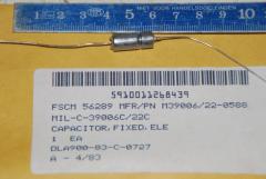 Capacitor, Kondensator, 20uF, 60V 