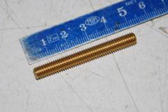 Stiftschraube, M6 x 50, Messing 