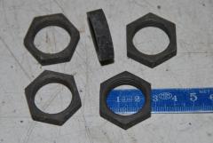 Sechskantmutter, flach, M22 x 1,5, VPE 5 Stück 