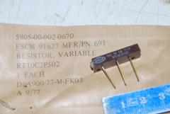 Potentiometer, RT10C2P502 