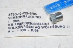 Überwurfschraube für Bremsleitung 