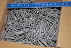 Nägel, Krampen, Schlaufen, 3 x 35 mm, VPE 1 kg 