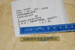 Anschlussleiste, Lötösenplatte 