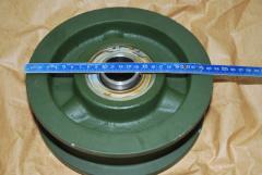 Schweres Laufrad, Stützrolle, Rolle 