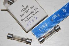 Feinsicherung 6,3x32, 3/8A, VPE 4 Stück 