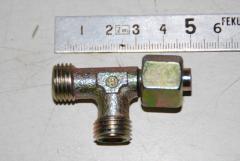 T-Stück, Rohr, Verschraubung 