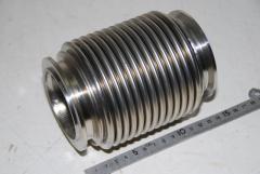 Abgasrohr, flexibel, Edelstahl 