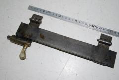 Stabiler Beschlag mit 2x Scharnier + Verschluss 