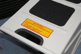 Abdeckung für Batteriekasten 