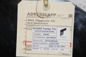 Schmutzfänger für Hägglunds BV 206 S 