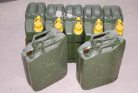 Bundeswehr 20l Kanister für Kraftstoff 