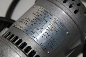 Elektroschrauber, 500RPM, 115V 