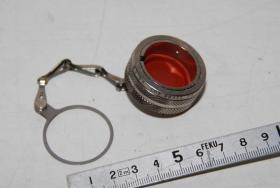 Verschluss, Deckel, mit Kette und Dichtung 