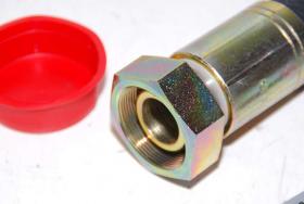 Schlauch, Leitung, Hydraulik, endbestückt 