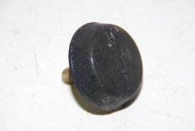 Gummipuffer, rund, Gewinde M10 