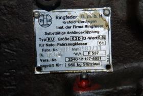 Nato Anhängerkupplung groß 