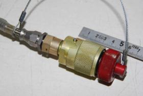 Schlauch, Stahlflex, mit Schnellkupplungen 