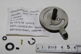 Schalterknopf AEG-Schiffbau Bundeswehr 
