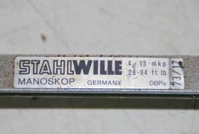 Drehmomentschlüssel Stahlwille Manoskop 