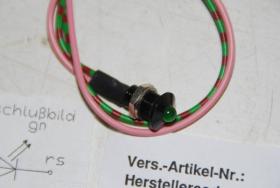 LED grün, Einbaudurchmesser 8mm 