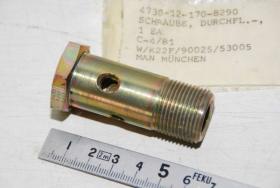 Hohlschraube, Außengewinde M22 x 1,5 