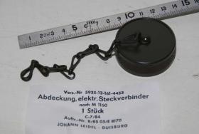 Abdeckung Steckverbinder, mit Kette 