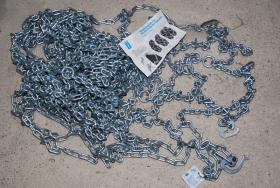 Schneeketten, Gleitschutzkette, 10 R 22,5, Zwilling 
