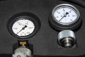 Hydraulik Prüfgeräte Satz in Koffer 