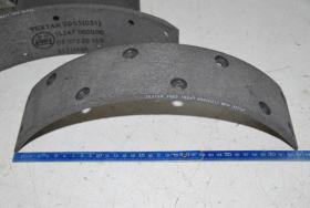 Bremsbelag für Trommelbremse VPE 4 Stück 