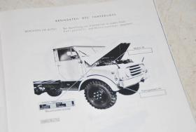 Betriebsanleitung Hanomag Lastwagen 
