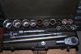 Ratschenkasten, Steckschlüsselsatz 3/4" 