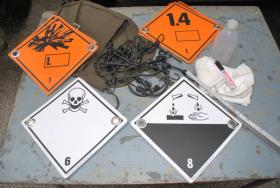 Markierungsausstattung Gefahrgut Bundeswehr 