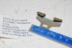 Klemme, Federblech 