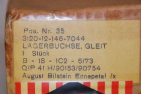 Lagerbuchse, Gleitlager 