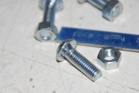 Schraube mit Nasenansatz, M8 x 25 