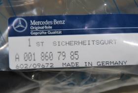 Teilesatz Sicherheitsgurt DB 