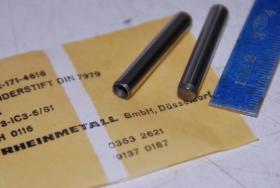 Zylinderstift, 6 x 35, DIN7979, VPE 10 Stück 