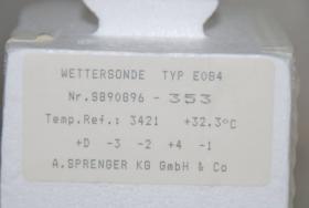 Sonde, Temperatur, Wettersonde EO84 