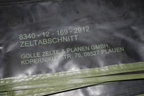 Zeltplane, Zeltabschnitt 