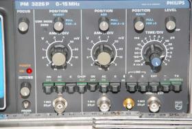 0-15 MHz Zweikanal Oszilloskop 