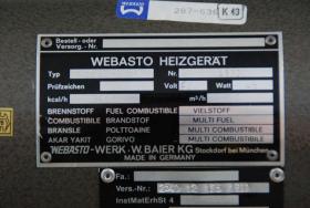 Standheizung, Heizgerät, Webasto 