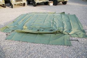 Verdeckplane Fahrzeugaufbau Bundeswehr 
