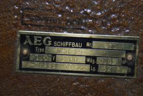 Magnet Bremse AEG Schiffbau Typ MSB 25 