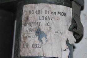 Transportbehälter für 2x 81mm Werfergranate 